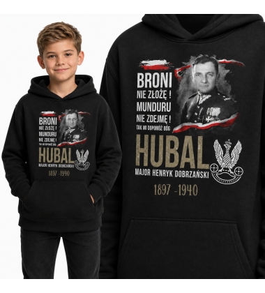 Bluza z kapturem dziecięca Patriotyczna  HUBAL